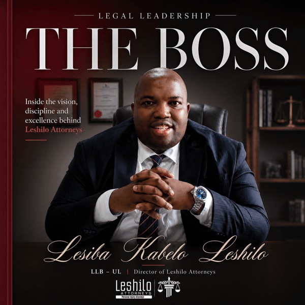 Editorial cover “The Boss”, featuring Lesiba Kabelo Leshilo.